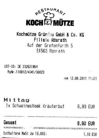 igoh Hffner Kochmtze Restaurant